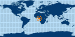 Location of Sao Tome,Sao Tome and Principe